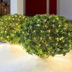 Lush Green Holiday String Lights by [Brand]